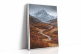 Majestic Mountain Autumn Road