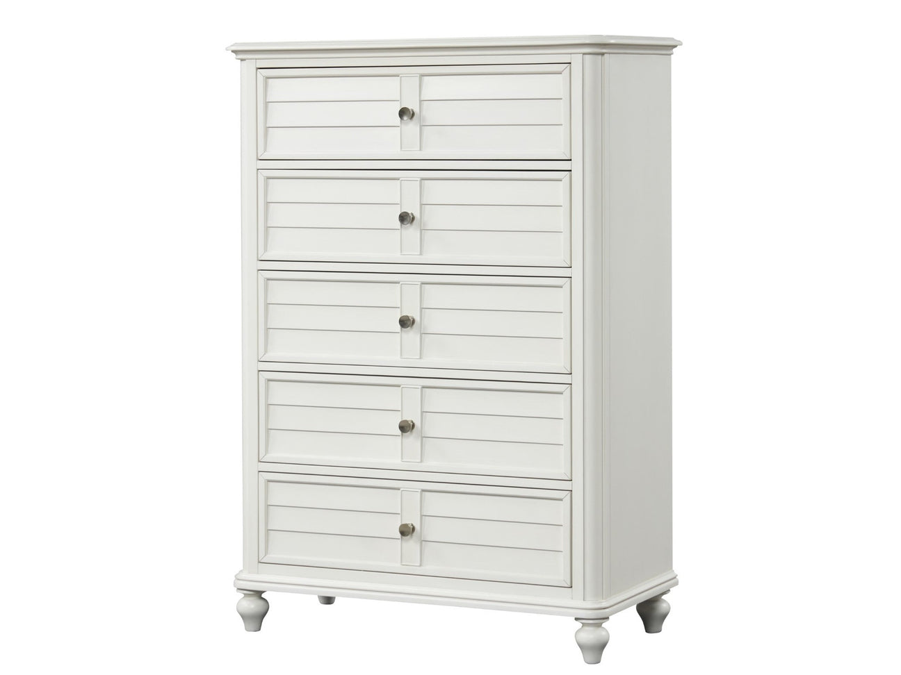 Whitehaven White/Coastal Chest - Ornate Home
