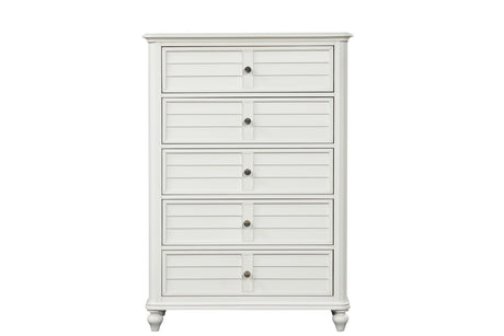 Whitehaven White/Coastal Chest - Ornate Home