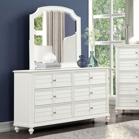 Whitehaven White/Coastal Dresser - Ornate Home