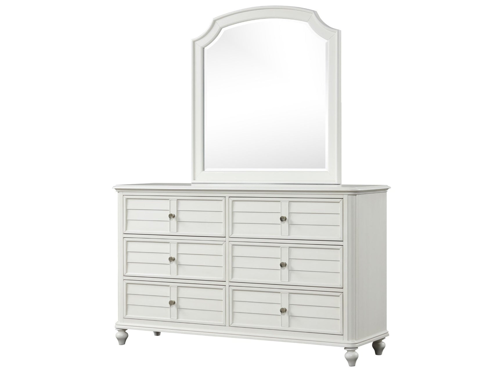 Whitehaven White/Coastal Dresser - Ornate Home