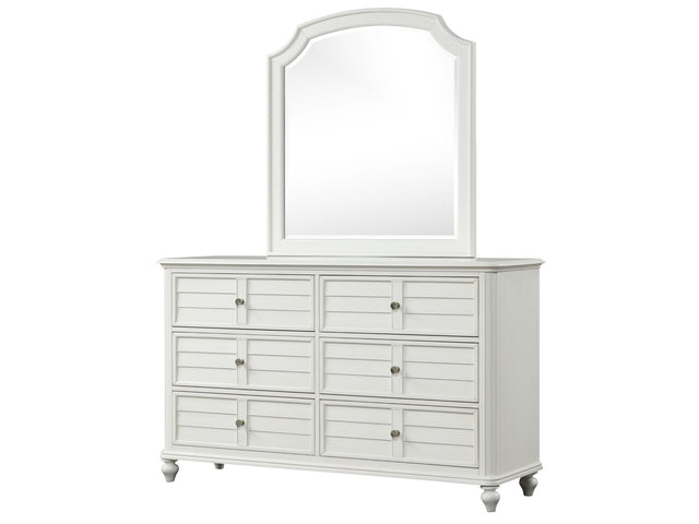 Whitehaven White/Coastal Dresser - Ornate Home