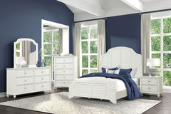 Whitehaven White/Coastal Mirror - Ornate Home