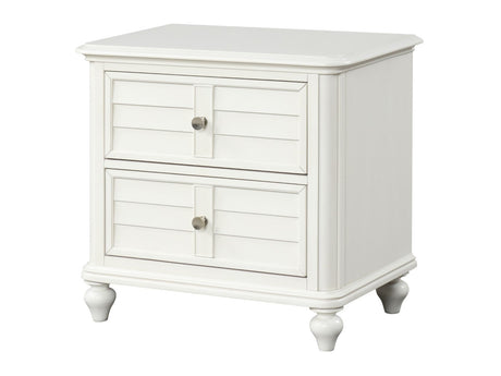 Whitehaven White/Coastal Nightstand - Ornate Home