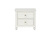 Whitehaven White/Coastal Nightstand - Ornate Home