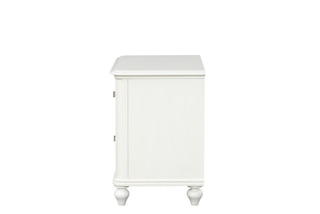 Whitehaven White/Coastal Nightstand - Ornate Home
