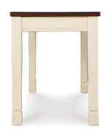 Whitesburg Brown/Cottage White Large Dining Room Bench - Ornate Home