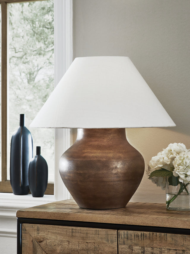 Whitham Antique Copper Table Lamp (Online Special Price) - Ornate Home
