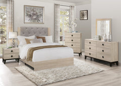 Whiting Cream California King Bed - Ornate Home