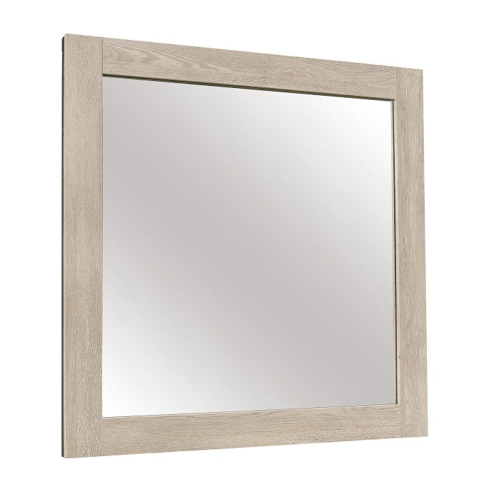 Whiting Cream Mirror - Ornate Home