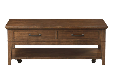 Whitley Walnut Cocktail Table - Ornate Home