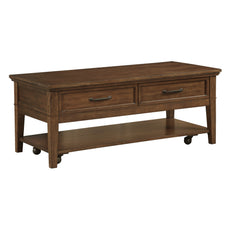Whitley Walnut Cocktail Table - Ornate Home