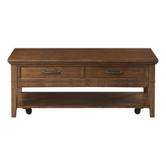 Whitley Walnut Cocktail Table - Ornate Home