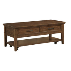 Whitley Walnut Cocktail Table - Ornate Home