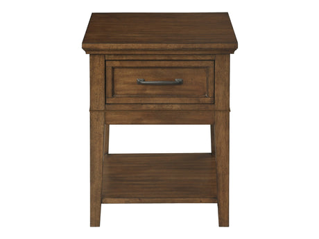 Whitley Walnut End Table - Ornate Home
