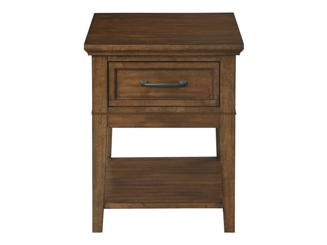 Whitley Walnut End Table - Ornate Home
