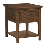Whitley Walnut End Table - Ornate Home