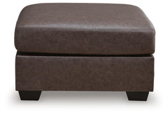 Whitlock Umber Oversized Accent Ottoman - Ornate Home