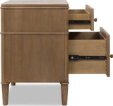 Whitmore Claystone 2-Drawer Nightstand - Ornate Home