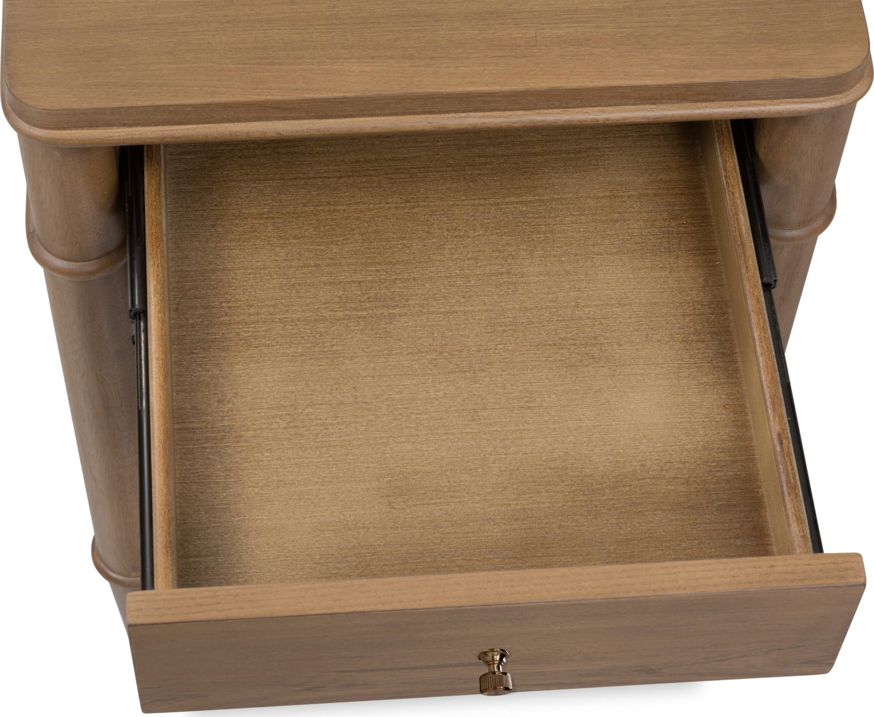 Whitmore Claystone 3-Drawer Nightstand - Ornate Home