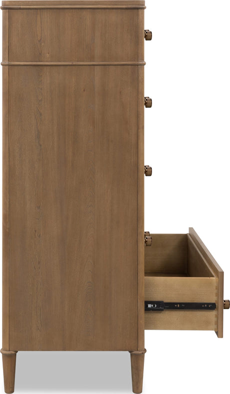 Whitmore Claystone 5 Drawer Chest - Ornate Home