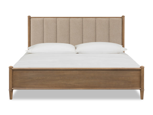 Whitmore Claystone King Upholstered Bed - Ornate Home