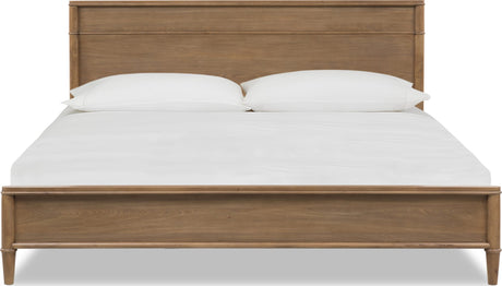 Whitmore Claystone Queen Bed - Ornate Home