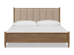 Whitmore Claystone Queen Upholstered Bed - Ornate Home