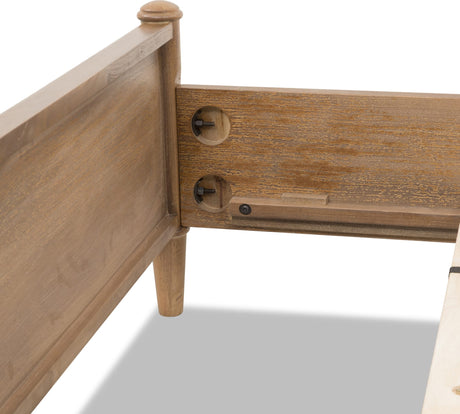 Whitmore Claystone Queen Upholstered Bed - Ornate Home