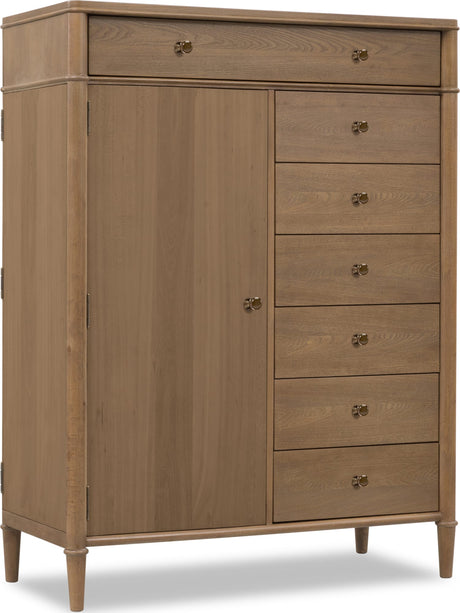 Whitmore Claystone Whitmore Drawer Chest w/ Jewelry Storage - Ornate Home