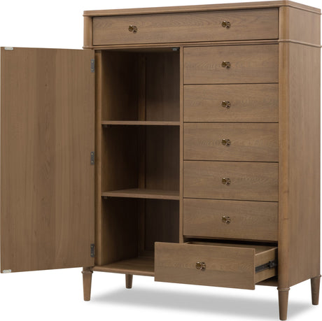 Whitmore Claystone Whitmore Drawer Chest w/ Jewelry Storage - Ornate Home