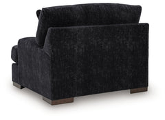 Whitmore Manor Black Pearl Oversized Chair - Ornate Home