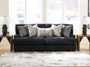 Whitmore Manor Black Pearl Sofa - Ornate Home