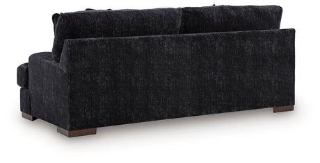Whitmore Manor Black Pearl Sofa and Loveseat - Ornate Home