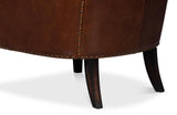 Whitney Brown Distilled Leather Chair - Ornate Home