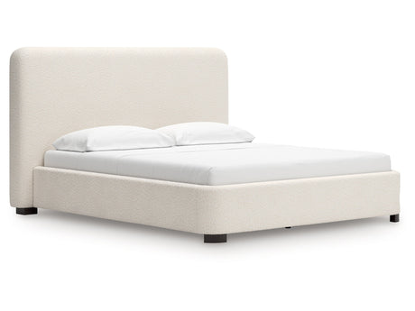 Whittgate Beige California King Upholstered Bed - Ornate Home