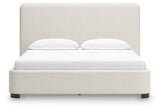 Whittgate Beige California King Upholstered Bed - Ornate Home