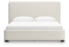 Whittgate Beige California King Upholstered Bed - Ornate Home