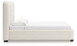 Whittgate Beige California King Upholstered Bed - Ornate Home