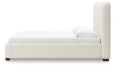 Whittgate Beige California King Upholstered Bed - Ornate Home
