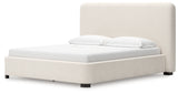 Whittgate Beige California King Upholstered Bed - Ornate Home