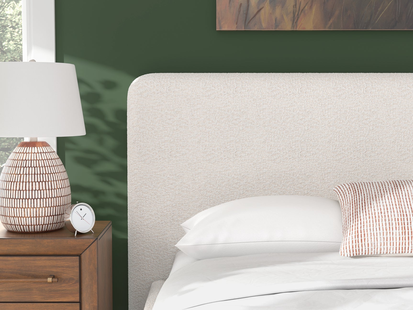 Whittgate Beige California King Upholstered Bed - Ornate Home