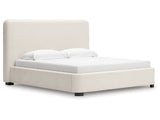 Whittgate Beige King Upholstered Bed (Online Special Price) - Ornate Home