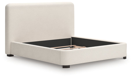 Whittgate Beige King Upholstered Bed - Ornate Home