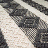 Whittington Black&White Wool Rug - Clearance - Ornate Home