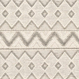 Whittington Gray&Cream Wool Rug - Clearance - Ornate Home