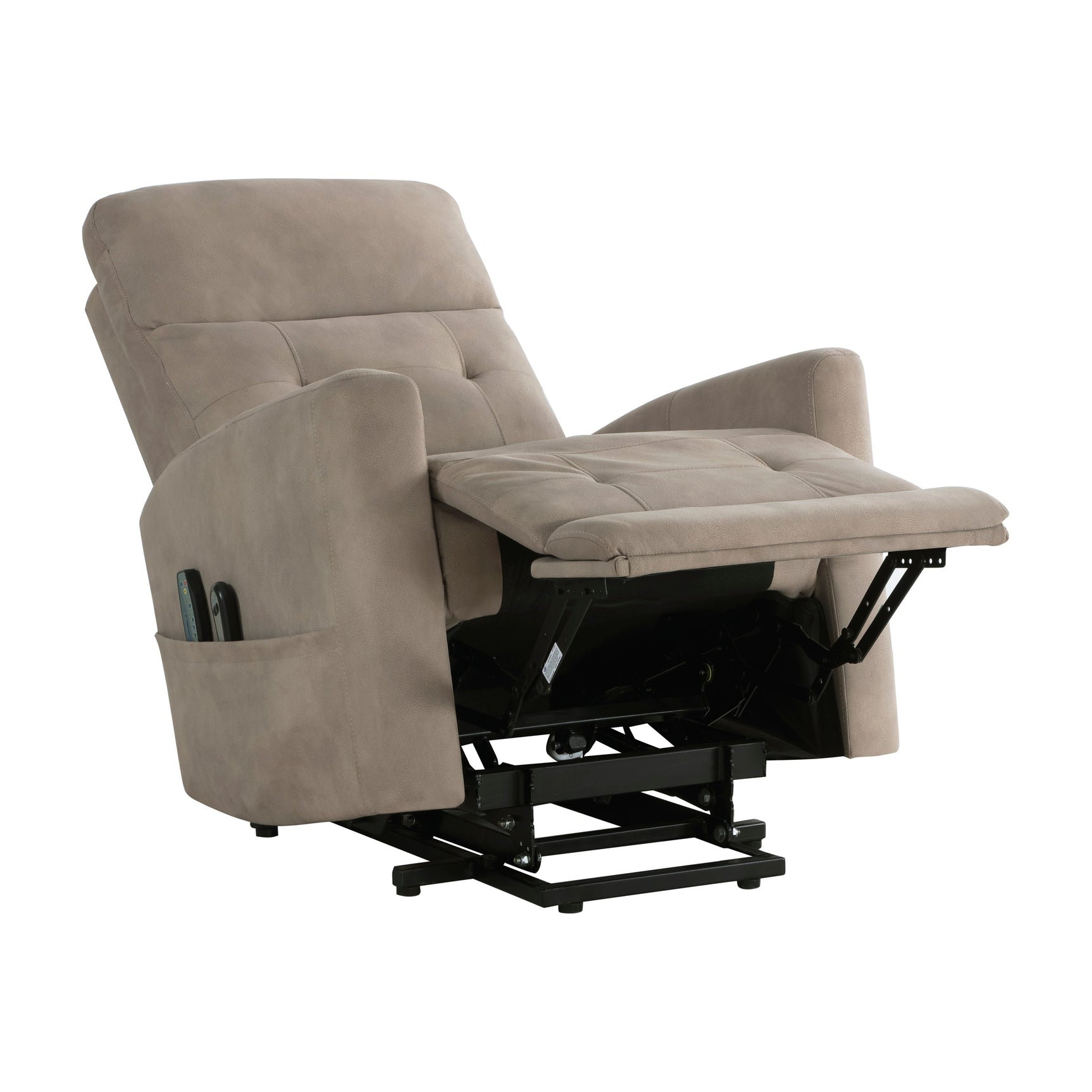 Wichita Brown Power Lift Chair - Ornate Home