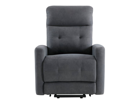 Wichita Dark Gray Power Lift Chair - Ornate Home