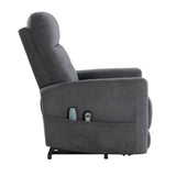 Wichita Dark Gray Power Lift Chair - Ornate Home