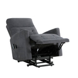 Wichita Dark Gray Power Lift Chair - Ornate Home